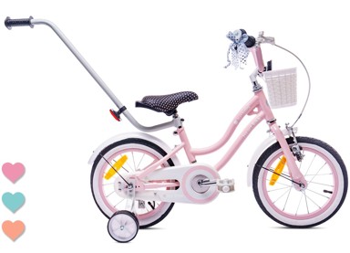Dječji bicikl Heart Bike, 14", rozi